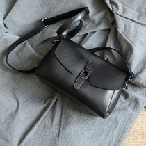 2022 Spring Summer New Genuine Leather Pure Leather Fashion 100 Hitch High Texture Leisure Minima Single Shoulder Diagonal Satchel Soft Leather Girl