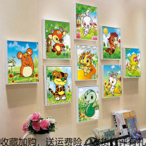 5D Diamond painting 2019 new full Diamond Card minimalist 12 twelve Zodiac children handmade simple diamond cross stitch