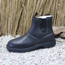 First-layer leather hunting duck mens sleeve single shoes high-top genuine leather travel short boots outdoor shoes lightweight non-slip shock-absorbing hiking shoes