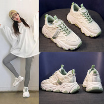 Daddy shoes womens shoes ins trendy shoes new spring wild sports casual shoes 2020 Korean version of womens shoes X0311