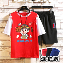 Junior High School Fashion Girls Teenage Student Jersey High School Basketball Suit Girls Summer Sports Suit Men