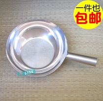 Stainless steel water scoop kitchen mixed vegetable ladle pan long handle thickened large Spoon soup scoop scoop water rice spoon melon scoop