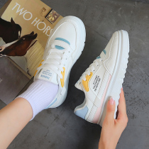 Womens shoes board shoes 2021 autumn new leisure student shoes spring and autumn trend wild white sneakers women