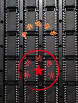 IC tray sop24 pallet material tray sop24 tray tray SMT tray sop24 tray tray