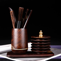 Yixing Purple Clay Pot Tea Teapot accessories ebony set copper kung fu tea set accessories Chinese magnetic cup mat