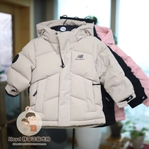 Direct Mail new balance Korea new Bailun Childrens Wear 21 Winter Down Jacket Goose Down 80% PB4102