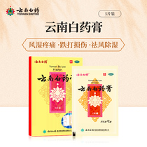 Yunnan Baiyao plaster 5 tablets of rheumatism patch dispelling wind dampness pain sprain joint pain back pain blood circulation blood stasis