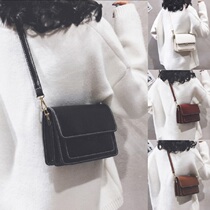 Hong Kong bag women's bag new 2021 fashion messenger bag autumn and winter foreign style Joker flagship leather shoulder small square bag