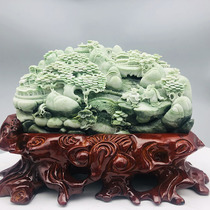  Direct supply from the source of Chinas four famous jade recreation life Dushan jade ornaments 4900 grams