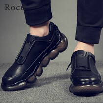 Rocu2020 Years Winter New Wave Shoes 2020 Mens Shoes Head Layer Bull Leather Casual Sports Men Genuine Leather 100 Hitch