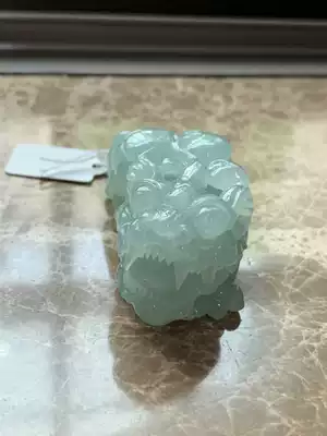 Tian Dexiang ice species domineering pendant natural jade characteristics boutique leather Hugh bottom floating flower yellow jade three colors