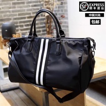 Luggage bag Korean version of short travel bag large capacity female small luggage bag travel Hand bag dry and wet separation fitness men