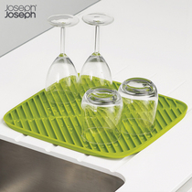 British JosephJoseph imported multifunctional silicone drain creative tray Fruit teacup foldable