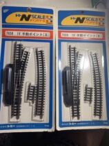 TOMY N scale 1:150 Sand table model railway manual fork track 2 boxes Rare spot