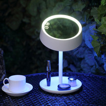 LED makeup mirror Folding beauty beauty Princess table lamp Charging desktop lamp Desktop dressing luminous fill light lamp