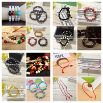 A variety of ethnic style bracelet imitation White Jade Buddha beads imitation Bodhi bracelet red rope bracelet handball popular jewelry accessories