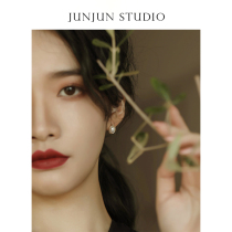 JUNJUN* Feedback * Retro Natural Pearl Earnail Pure Handmade American 14k Note Gold Vintage Vintage