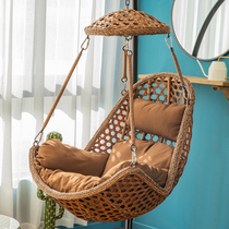 Cradle chair Chairlift Nordic Indoor Net Red Autumn Thousands Garden Rocking Chair Single Chandelia Chair Home Basket rattan choreography