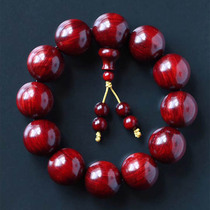 (Chicken blood red Venus) Small leaf rosewood sandalwood rosewood 20mm Buddha beads hand skewer plate Play collection