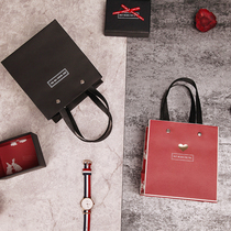 Fang Senyuan original exquisite love gift bag simple paper bag holiday gift bag gift bag hand-held paper bag