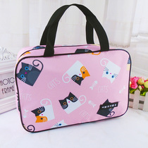 Shower bag Waterproof bath bag Female bath wash bag Portable hand-in-hand shower basket Multi-functional simple bath basket bath bag