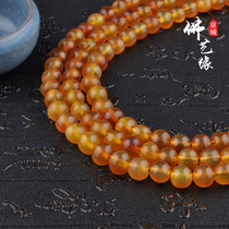 Plateau Yak Horn Buddha Pearl 108 Hidden Round Pearl Candida Hand String Hand Chain Loose Bead