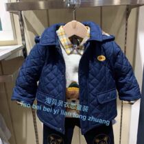 EK Clothing Clothing Clothing Cabinet 20 Years New Product Boys Baby British Wind Cotton Costume JPA4T41K