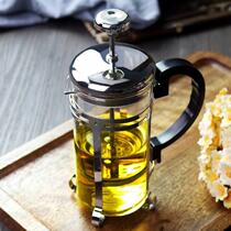-french press glass manual pot stainless coffee steel filte