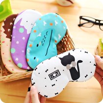 Summer childrens blindfold children special sleep shading school kindergarten lunch break cotton cartoon cute bb
