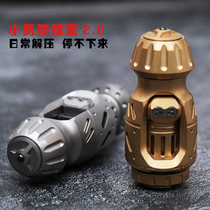 Old nine sharp shark little boy 2 0 push egg EDC popping coin PPB fingertip top edc adult decompression artifact toy