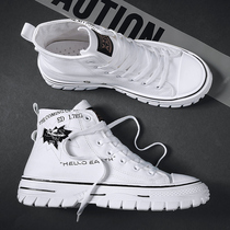 Mens shoes 2022 new spring light little white casual wear and wear board shoes Korean version Trend 100 lap sails shoes mens wave shoes