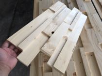 Solid wooden mosaic TV backwall wooden mosaic bedroom background wall Background wall Stereo Hotel decoration