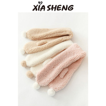 Xia Sheng Boys and Girls Borns Scarf Warm in the fall and Winter Warm Baby Beck Cute Baby Neck Set