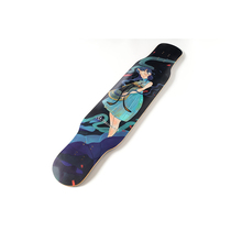 Rebirth longboard Meow board male and female students brush street triangle series longboard star veneer surface