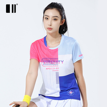 Single Double Number printed short sleeve T-shirt Men and women Loose Casual Sports Half Sleeve Blouse Team Custom Speed Dry Breathable