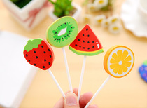 Creative Fruit Styling Stick Candy Cute Eraswipe Student Stationery Rubber Learning Supplies Kindergarten Prizes