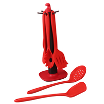 Dishes still silicone shovel non-stick pot special spatula household stir-fry pancake shovel high temperature spoon kitchen utensils full set