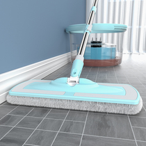 Hand-free washing flat mop 2021 new home lazy one drag net wood floor mop artifact tile mop