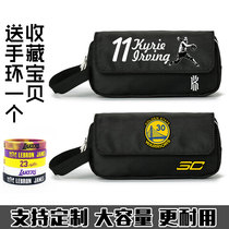 Basketball pen bag Guys Day Gift Owen Durant James Women Curry Perimeter Warriors lead pencil case