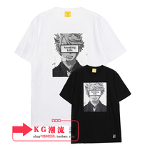 FR2 co-name ONE PIECE SANJI ONE PIECE SANJI King short-sleeved male Smoking Kills female summer T-shirt