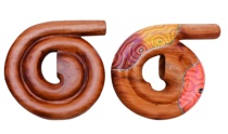 Derui Terre Didgeridoo Didgeridoo Australian musical instrument Log carving Indonesian imported crafts