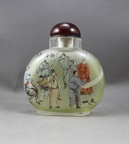 Dongjiang inner painting Snuff BottleEight Immortals in Drinking