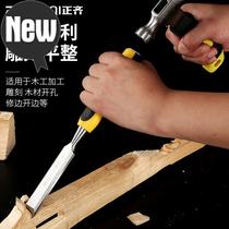 2021 Woodworking Chisel Steel Carpenter Tool Kit Handmade Flat Shovel Chisel Knife Large Full Wood Chisel Knife zizziu Dig Groove Knife