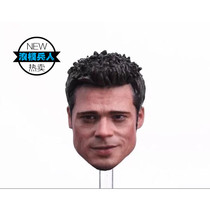 1 6 soldiers Brad Pitt head sculpture normal and war version with glasses and smoke new spot (batch)