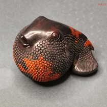 Guilins new natural jade dragon winning stoneware river dolphin puts a play piece with a piece of hand for a small pint of power.