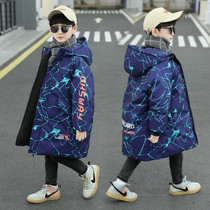 Childrens clothes boy winter clothing down cotton clothes 2020 new children cotton clothes CUHK children cotton padded jacket Thickened Jacket Tide