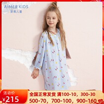 Adore Children Official Hu Peach Casket Girls Home Conserved Long Sleeve Sleeping Skirt AK1444871