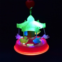 Childrens toy electric gyro music rotating flash gyro lantern New Cartoon led lantern