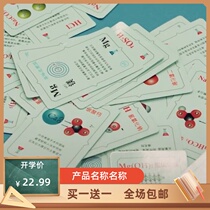 Chemical element playing cards junior high school students environmental knowledge cards comprehensive trembling table high school junior high school students