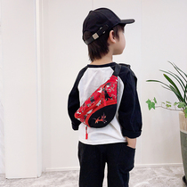  Childrens messenger bag Boys  satchel dinosaur waist bag baby bag childrens shoulder bag Korean fashion coin bag trend